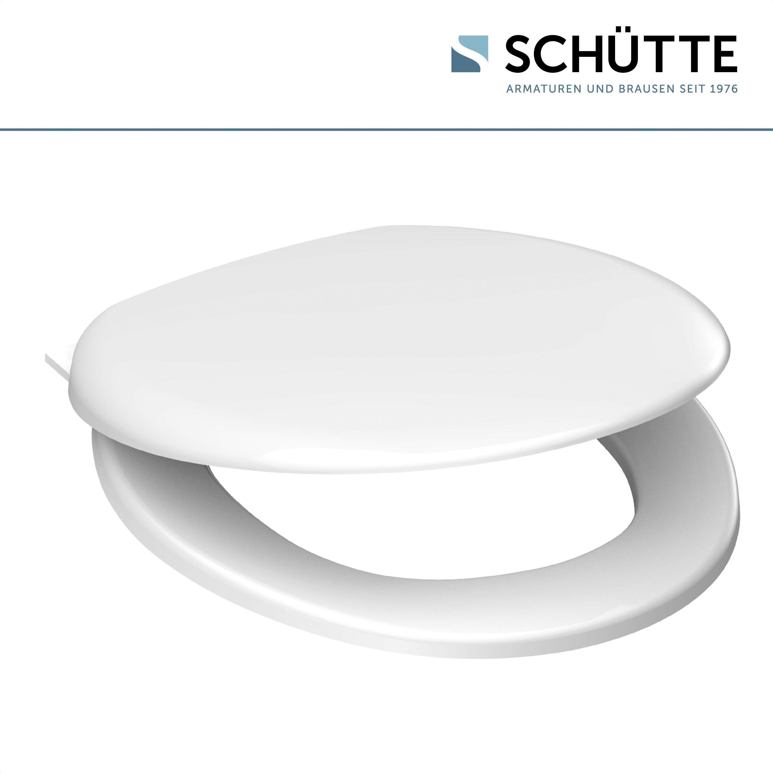 Schütte WC-Sitz UNI, Duroplast, Absenkautomatik