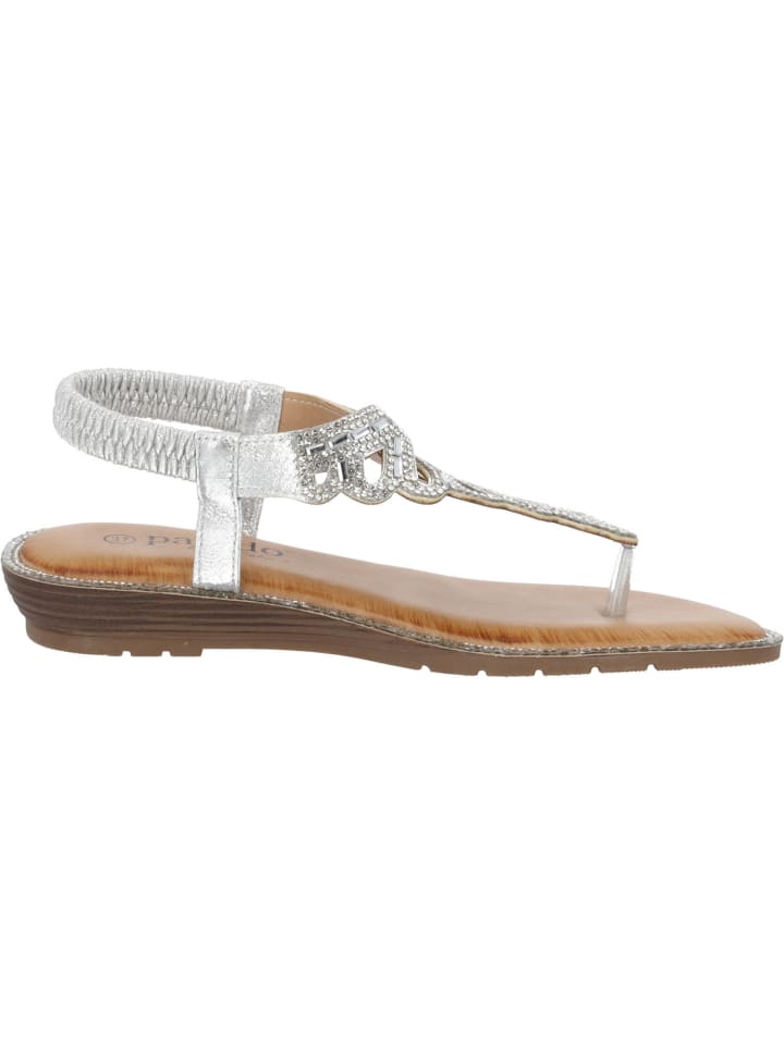 palado Riemchensandalen in silver shiny combi günstig kaufen