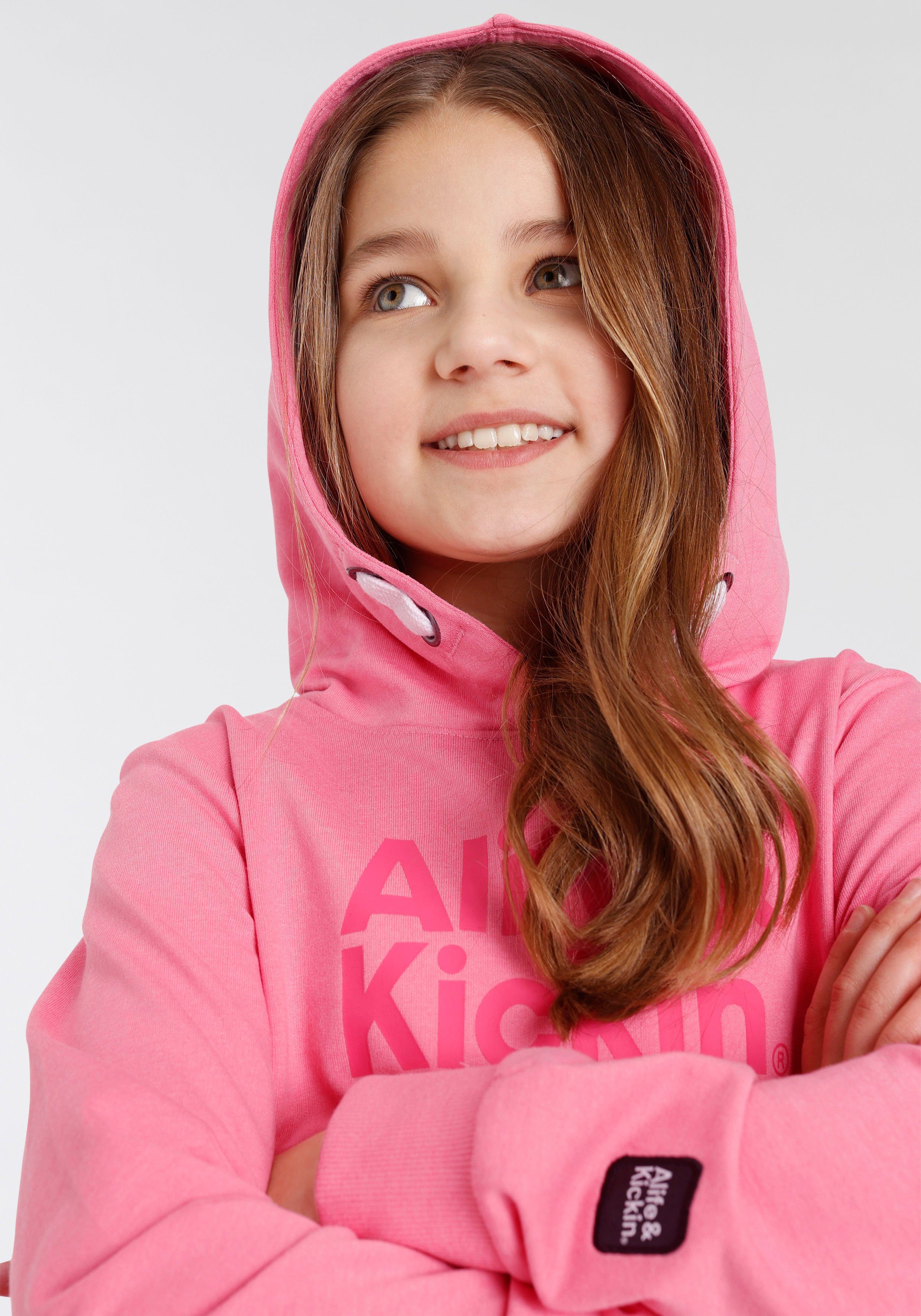 Alife & Kickin Kapuzensweatshirt mit Logo Druck NEUE MARKE! Alife & Kickin für Kids.