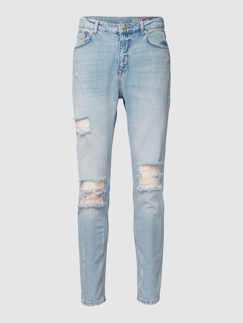 Skinny Fit Jeans mit Stretch-Anteil in hellblau