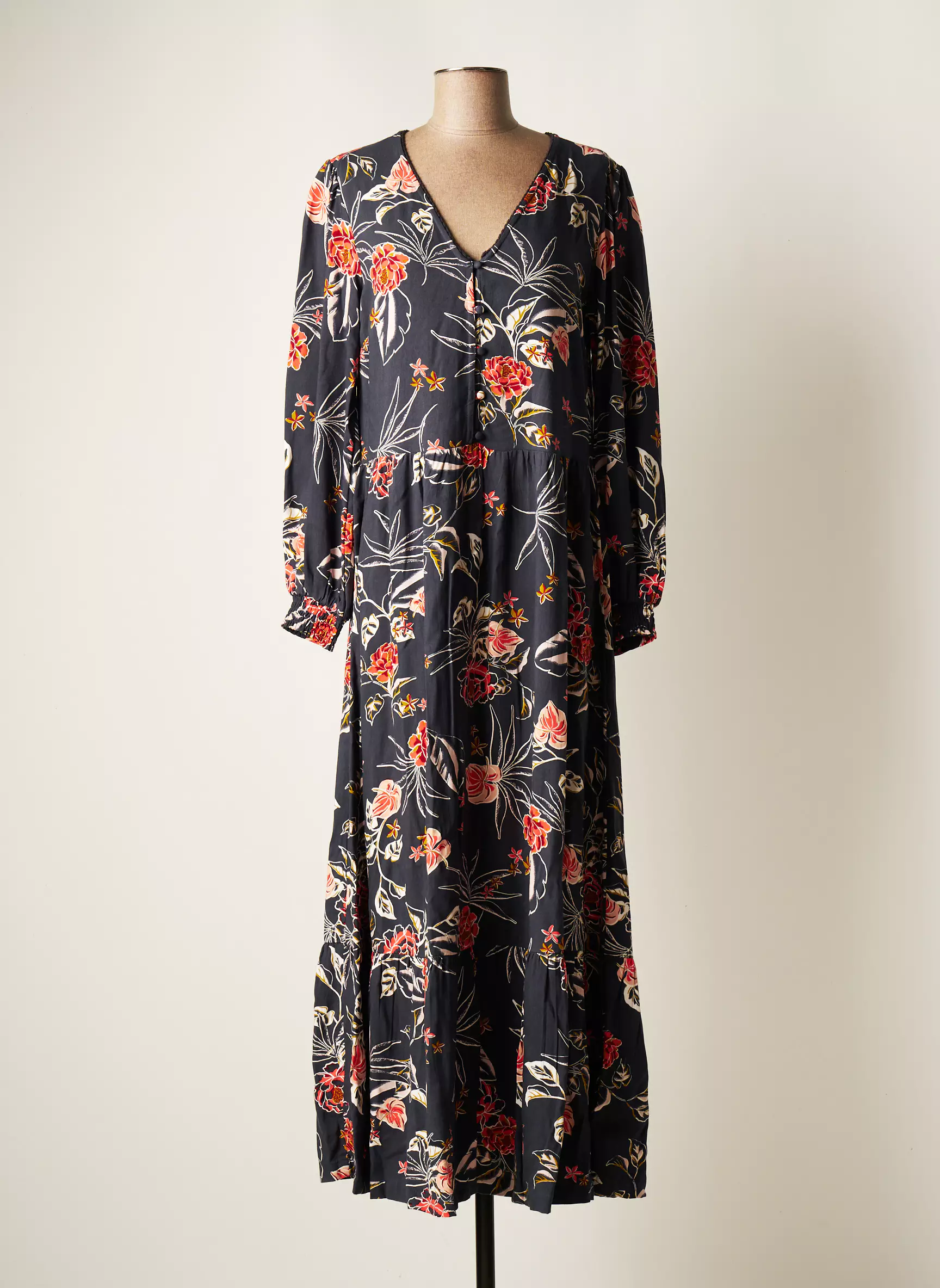 Roxy Robes Longues Femme couleur bleu