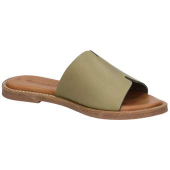 Tamaris Pantolette in grün