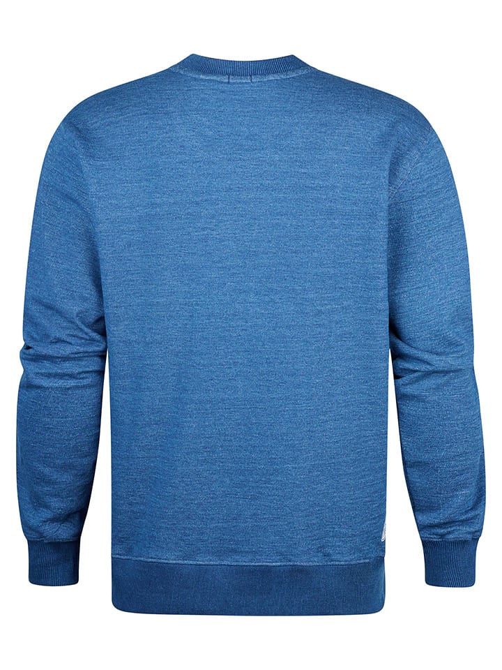 Petrol Pullover in Blau günstig kaufen
