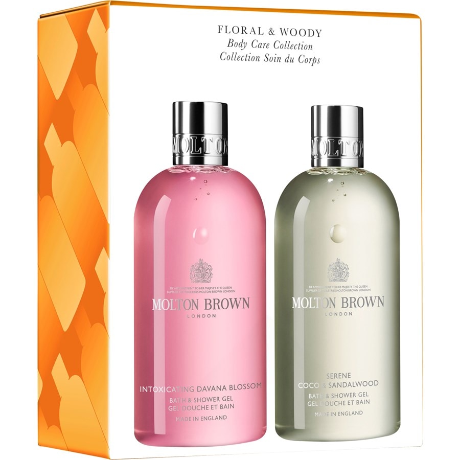 Bath & Shower Gel Floral & Woody Body Care Collection