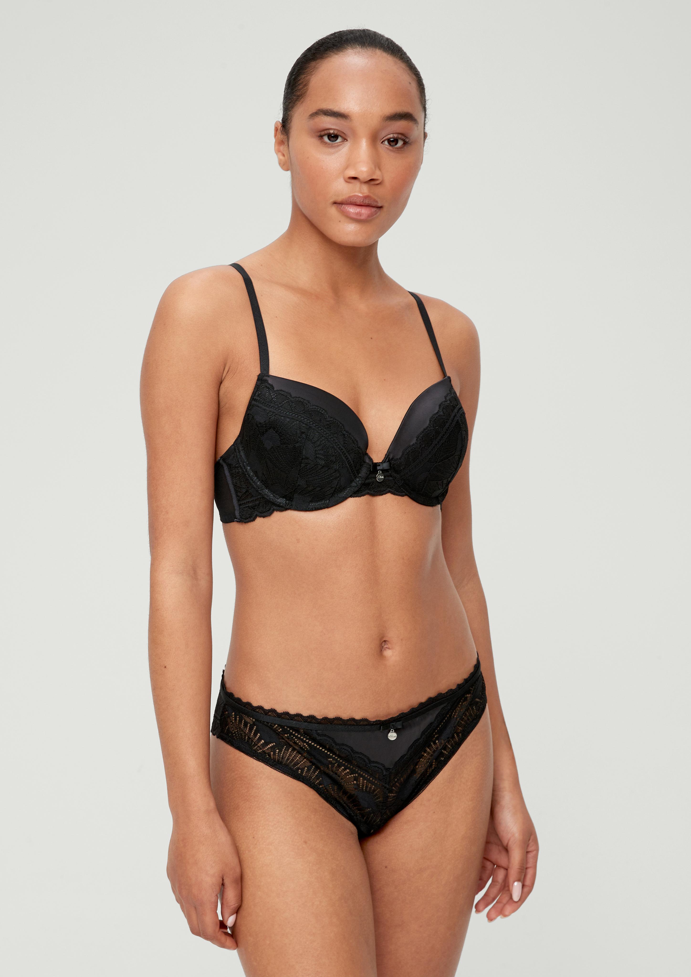 Spitzenstring mit Cut-Out  6008051-9999