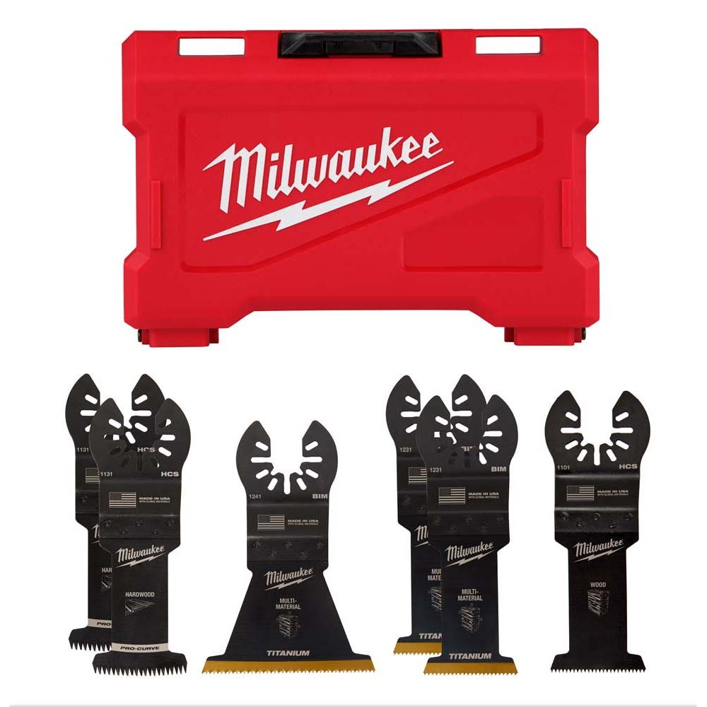 Conjunto de 6 lâminas para ferramentas multifuncionais MILWAUKEE OPEN-LOK 49109112
