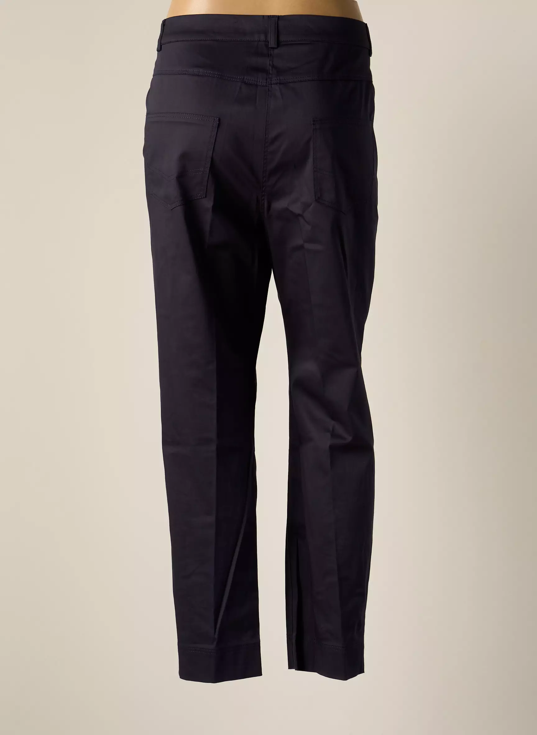 Christian Marry Pantalon7 8 Femme couleur bleu