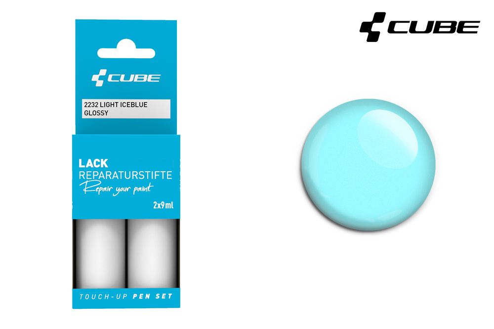 Cube Lackreparaturstift Set LIGHT ICEBLUE glossy kaufen | Bike-Discount