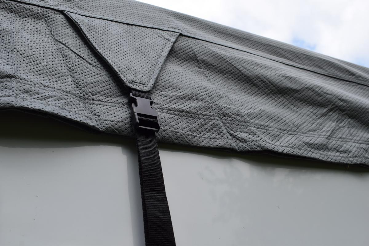 Green Yard GreenYard® Wohnwagen Schutzdach 750 cm Schutzhülle Wohnmobil Abdeckung Dach Garage