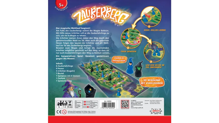 Amigo Spiele - Zauberberg - Der magische Wettlauf beginnt!