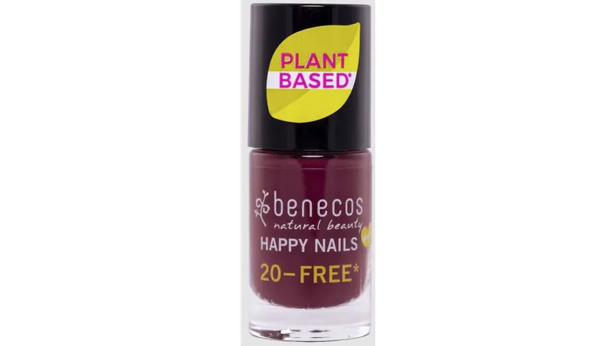 benecos Nagellack Happy Nails 20-Free 5 ml sweet plum