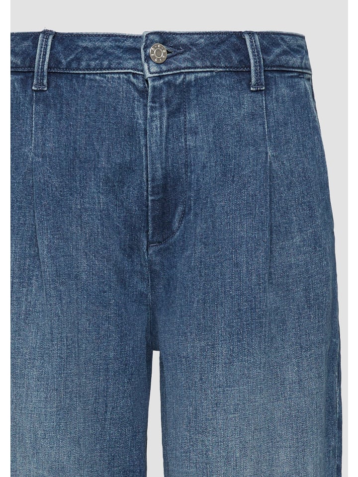 s.Oliver Jeans-Hose lang in Blau günstig kaufen
