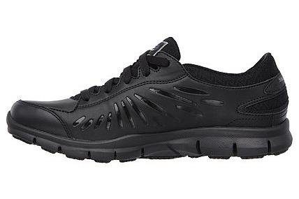Skechers Eldred Schnürschuh Berufsschuh mit bequemer Memory Foam Innensohle