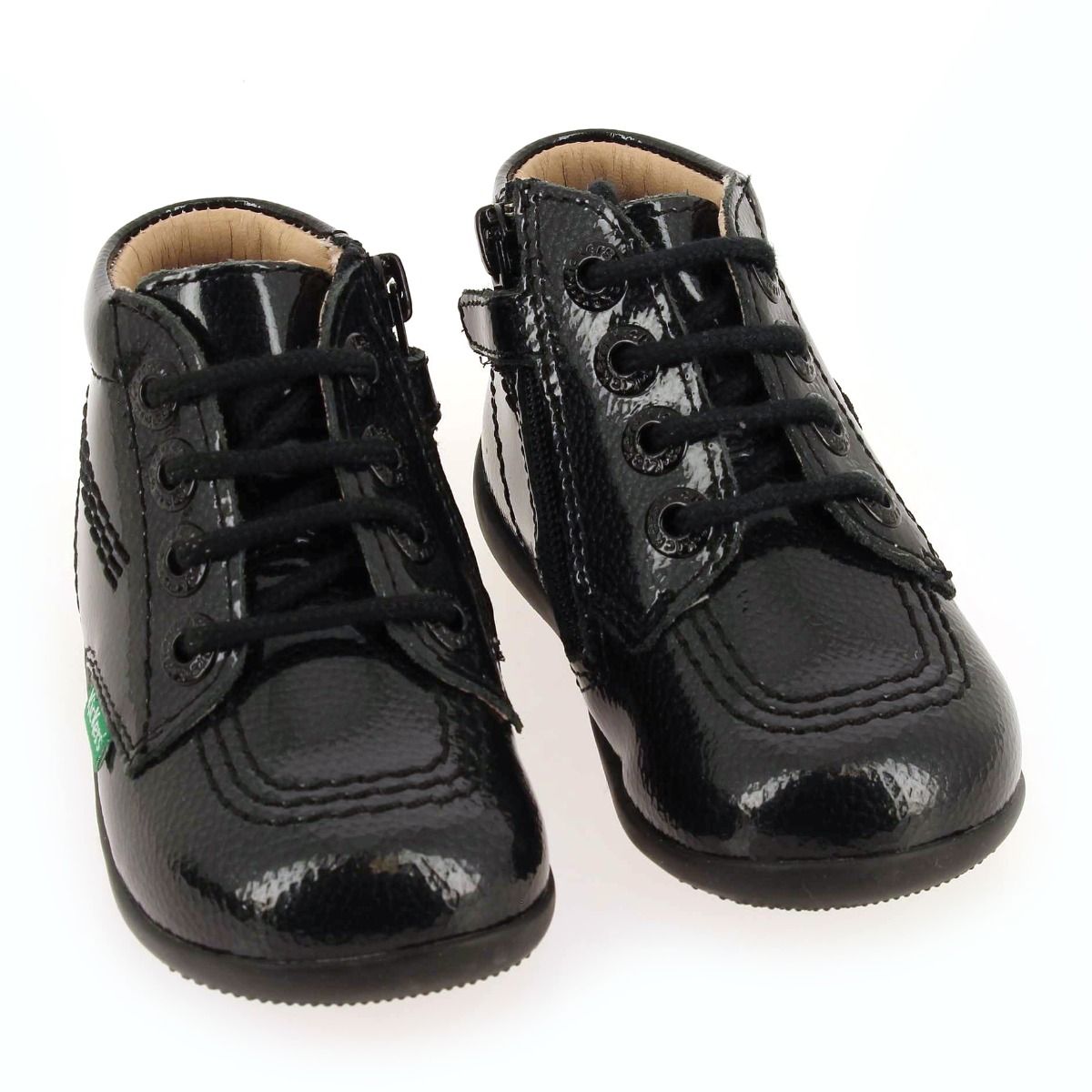 Kickers  BILLISTA H16 - Vernis Noir
