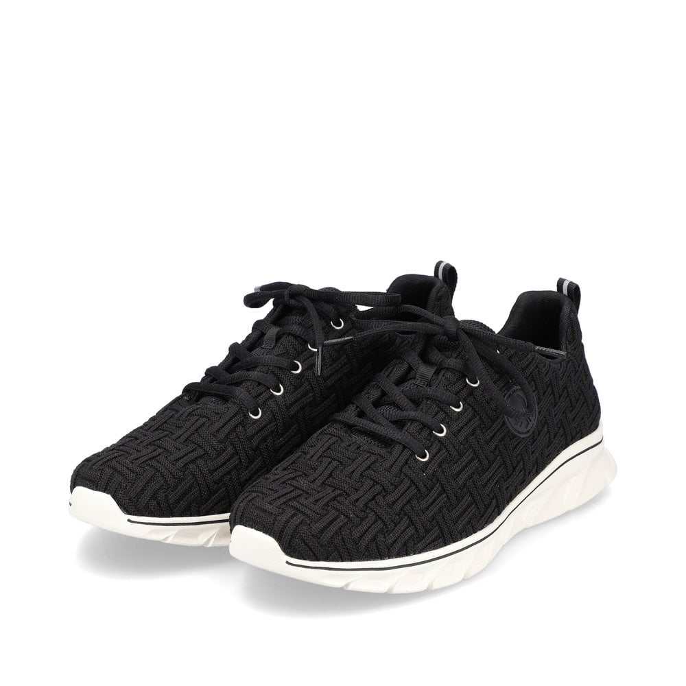 Rieker Damen Sneaker Low tiefschwarz