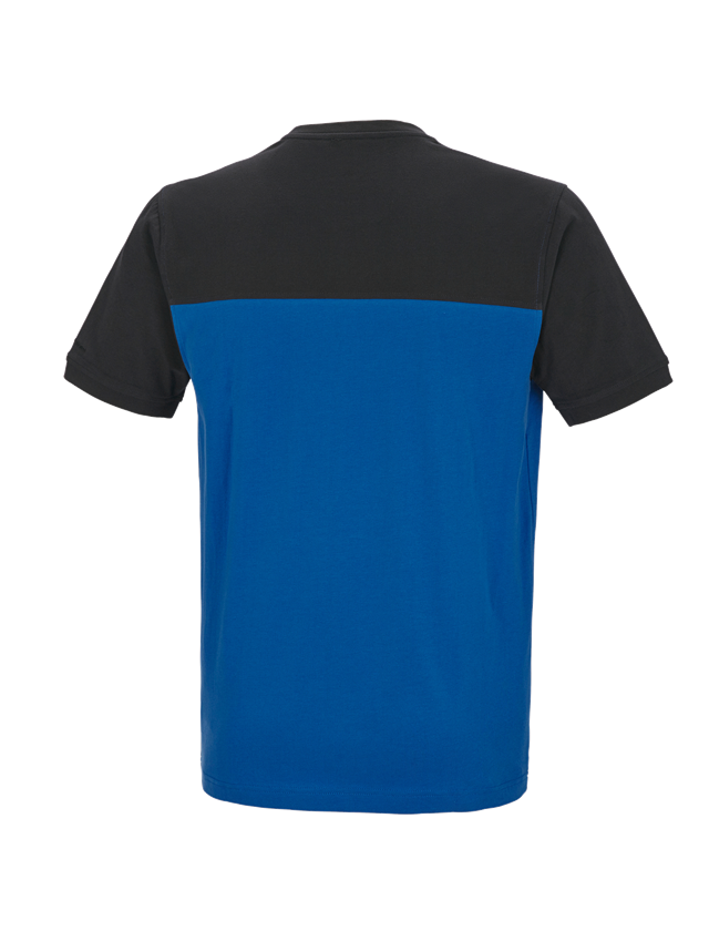 e.s. T-Shirt cotton stretch bicolor