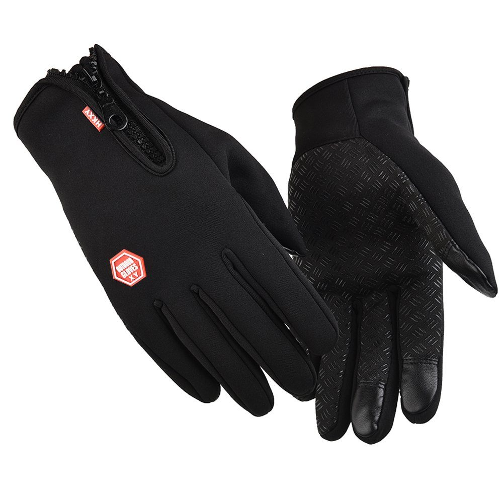 LAPA HOME Fleecehandschuhe Touchscreen Winterhandschuhe Herren Damen Outdoor Fahrradhandschuhe (Paar) Wasserdicht Sporthandschuhe Warm Outdoor Handschuhe Skihandschuhe
