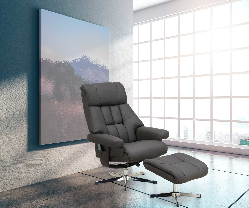 Relaxsessel mit Hocker Franz
