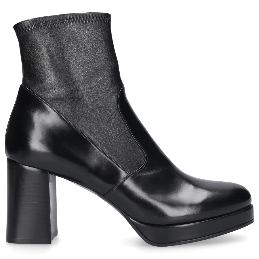 Truman's - Plateaustiefeletten 8242 Nappaleder - schwarz