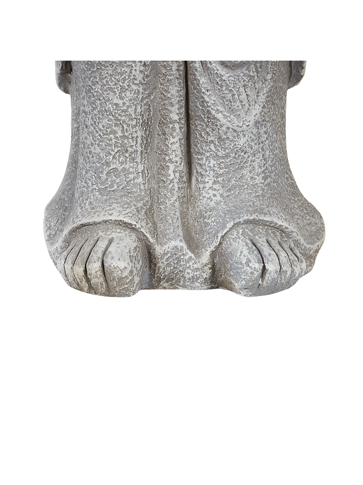 Beliani Gartenfigur THOIRY in Grau - (W) 21 x (H) 70 x (L) 20 cm günstig kaufen onesize