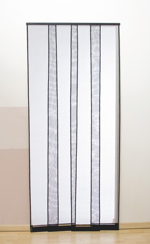 Powertec Insektenschutz- Lamellen Vorhang, FILATEC  ca. 100 x 220 cm - Anthrazit