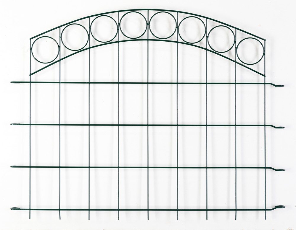 Powertec Garden Zaun-4er Set, ca. 1000 x 800 mm - Grün, 21FS07