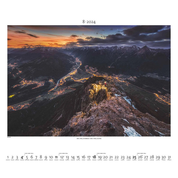 OUTDOOR 2024 - FOTO-KALENDER - POSTER-KALENDER - Kalender