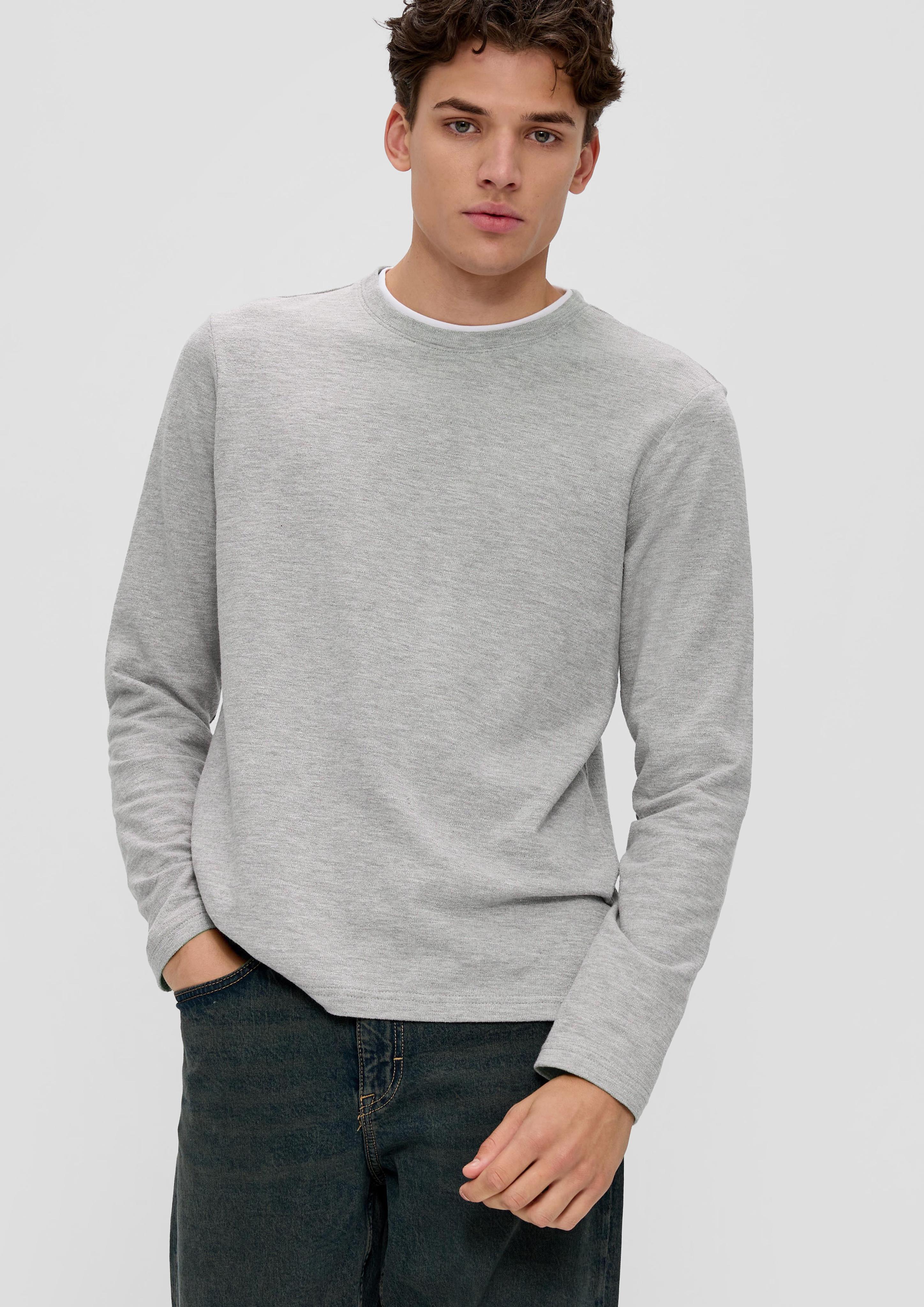 Longsleeve mit Layering-Detail  2138522-9400