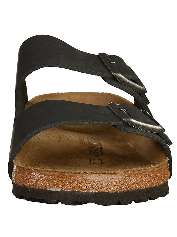 Birkenstock Leder-Pantoletten 