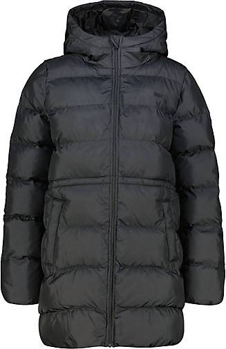Levi's Damen Steppjacke mit Kapuze HOODED MIDI CAVIAR