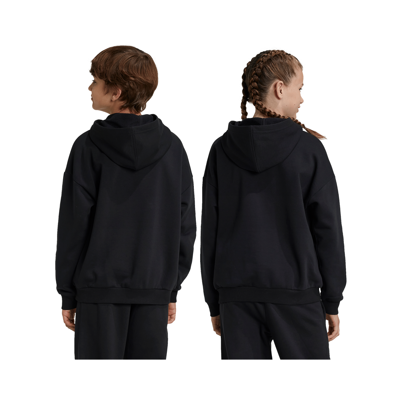 adidas Messi HD Y Hoody Kids Schwarz
