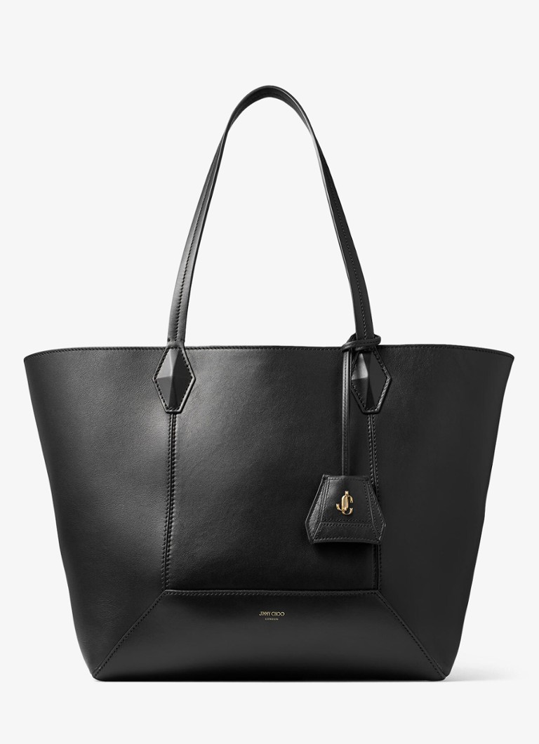 Geantă tote Jimmy Choo Diamond/M din piele de vițel