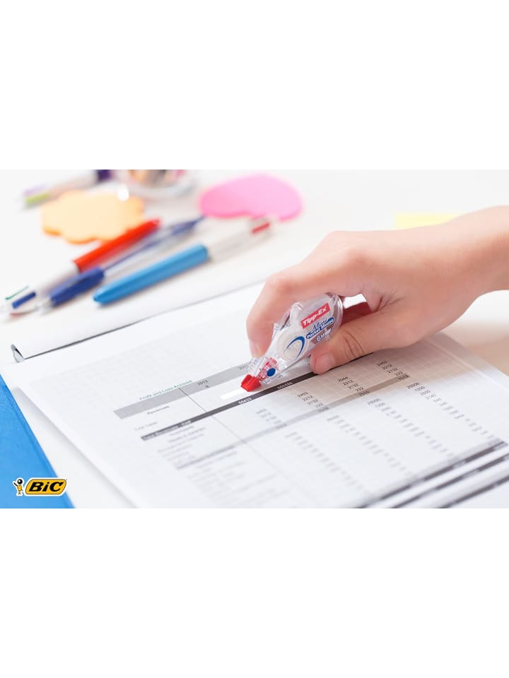 Bic Korrekturroller Mini Pocket Mouse, 6m x 5mm, Ideal für das Büro, das Home Off günstig kaufen onesize