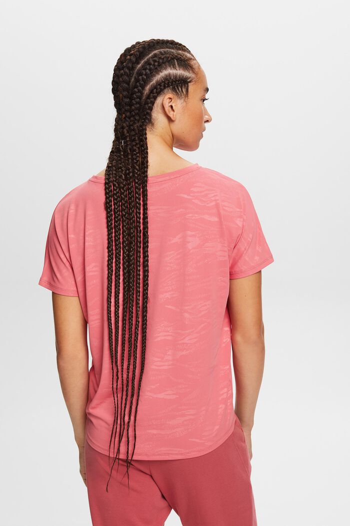 Active T-Shirt mit Prägung, E-DRY