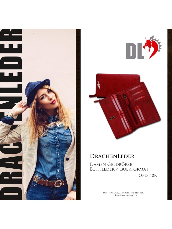 Old River Portemonnaie Leder Damen, Jugend Geldbörse günstig kaufen onesize