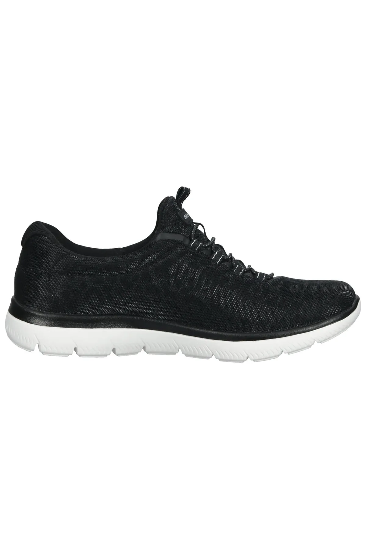 SKECHERS  Sneaker - Schwarz - Flacher Absatz