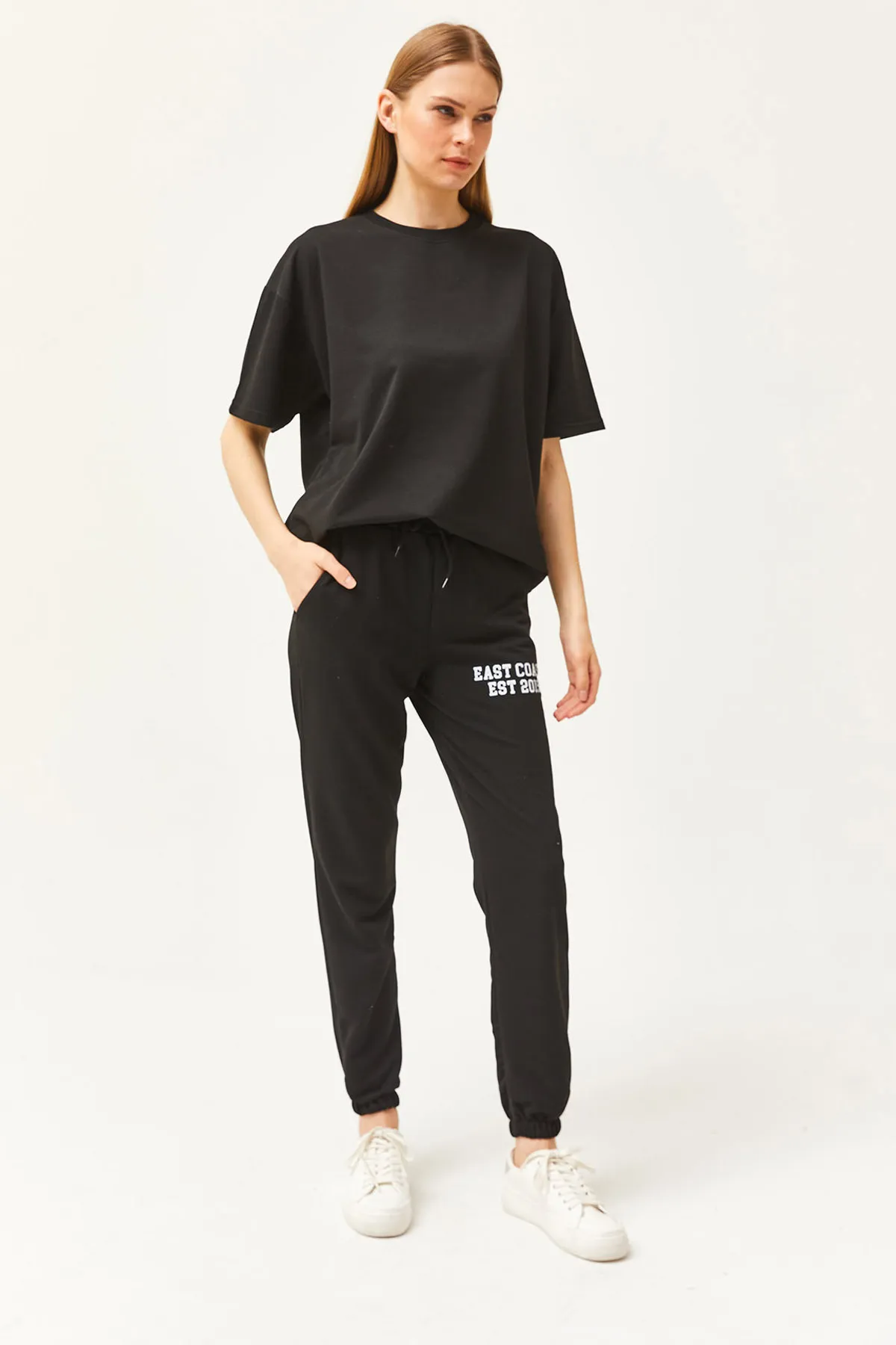 Olalook  Trainingsanzug - Schwarz - Regular Fit