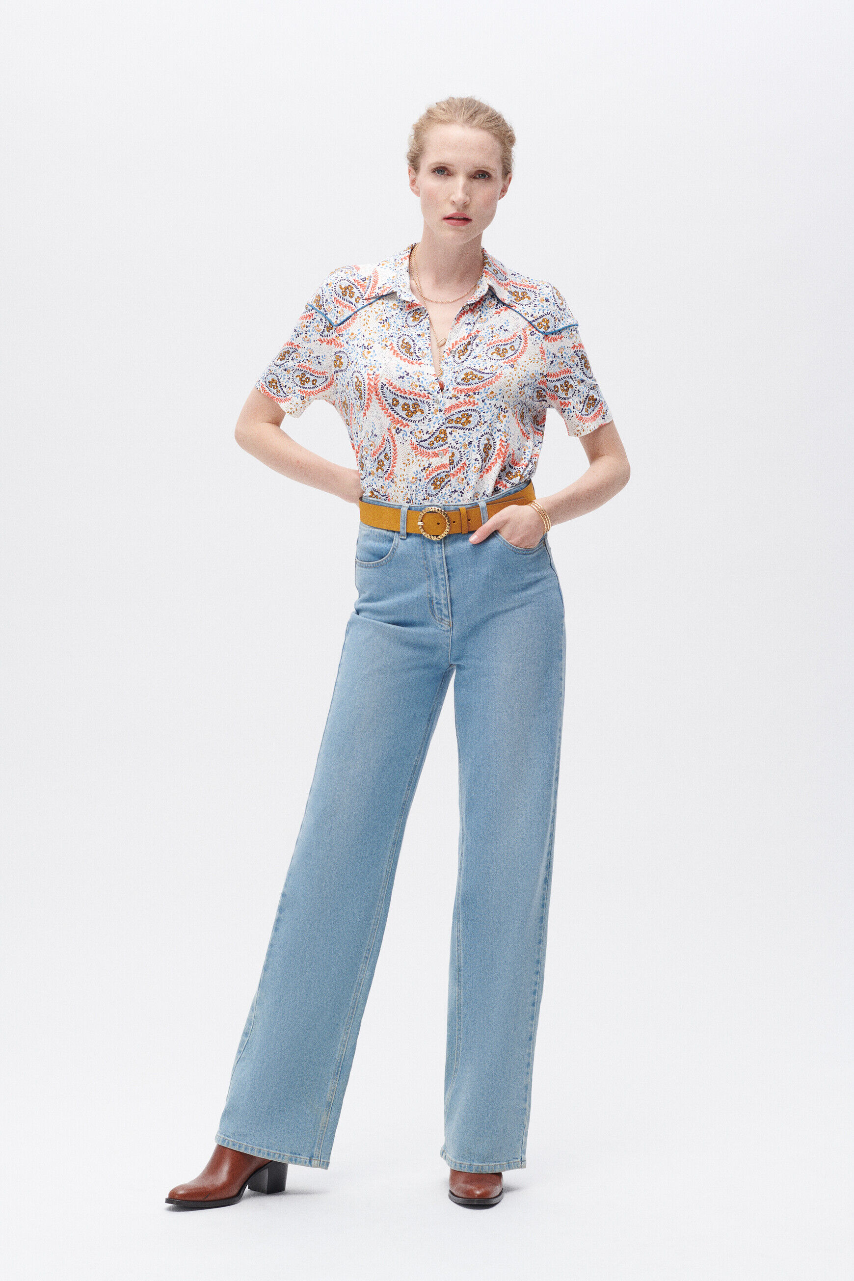 T-shirt tamara ecru femme