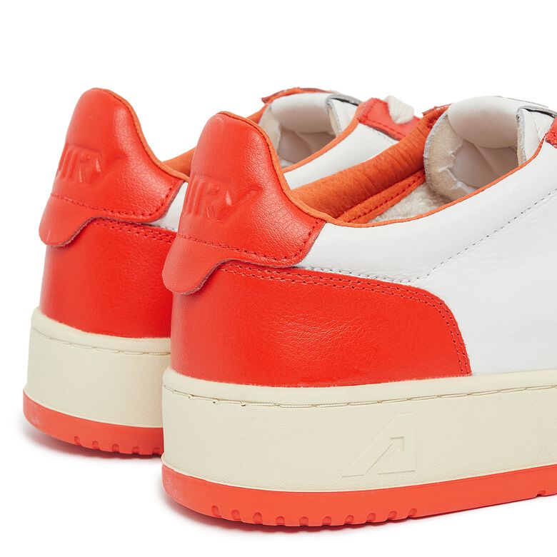 Autry Medalist Low Man leat/leat tangerine