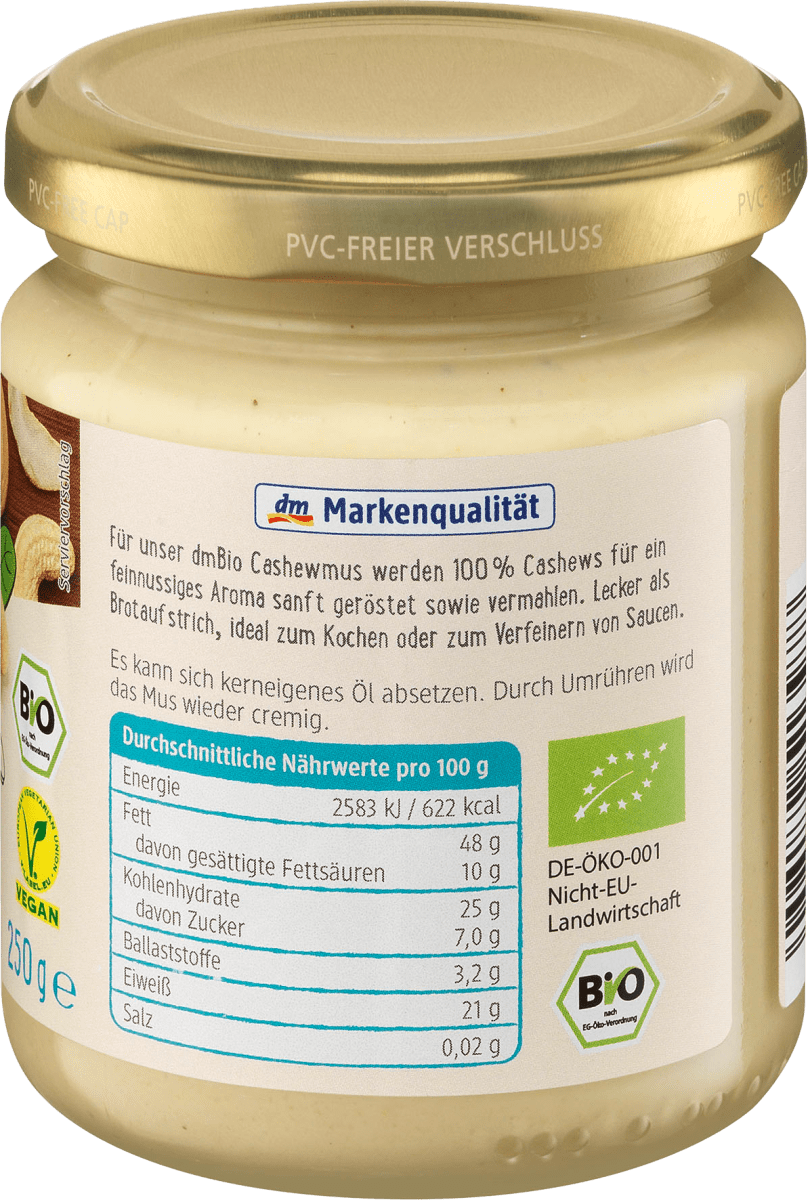 Cashewmus, 250 g