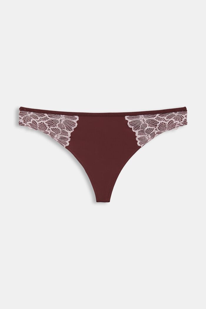 Hipster-String mit Spitze