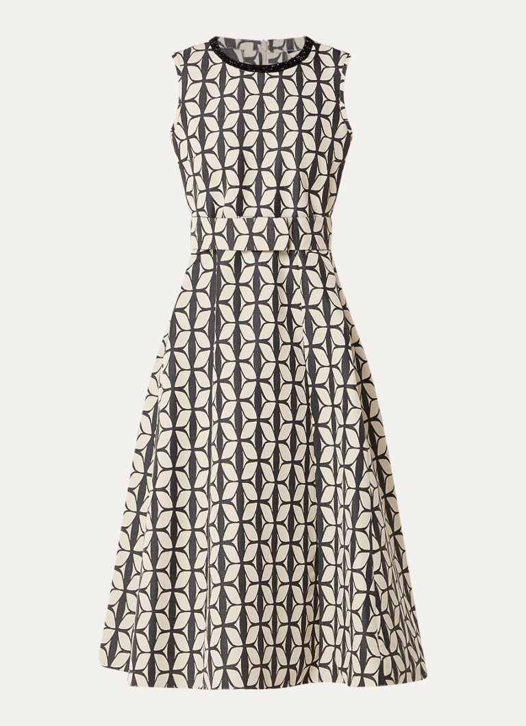 Vestido midi estampado gráfico Moscova de MaxMara