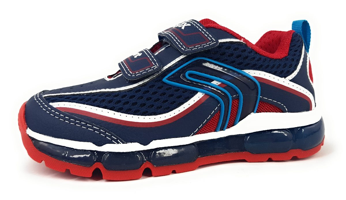 Geox J Android J0244C-014BU/C0735 Blau C0735 navy/red