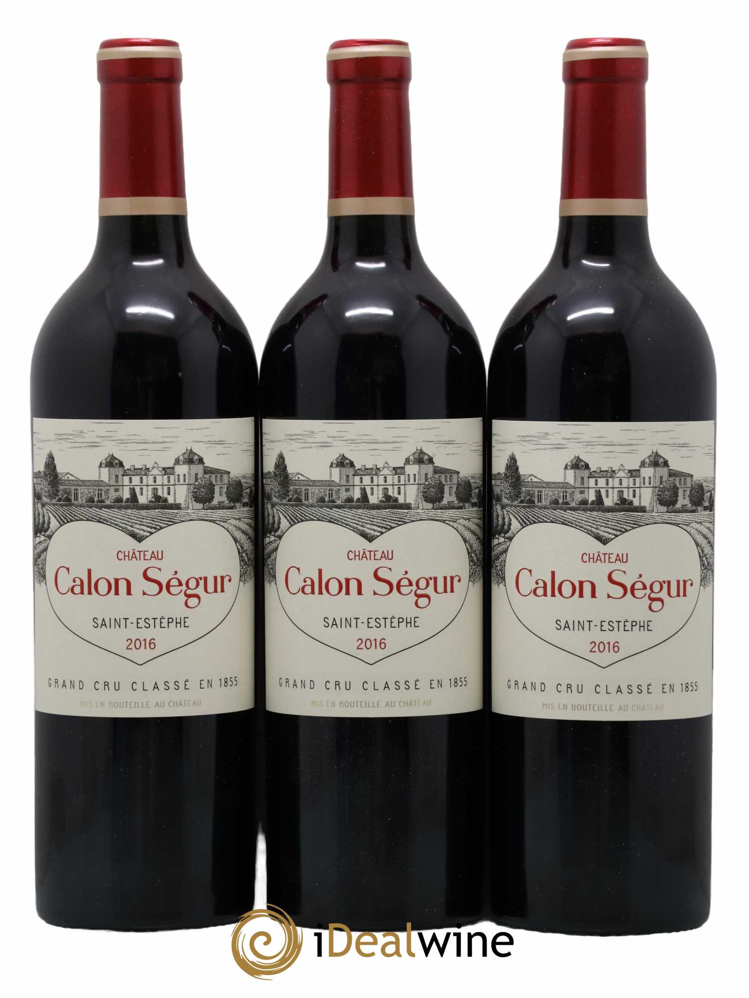 Château Calon Ségur 3ème Grand Cru Classé  2016 - Lot de 6 Bouteilles
