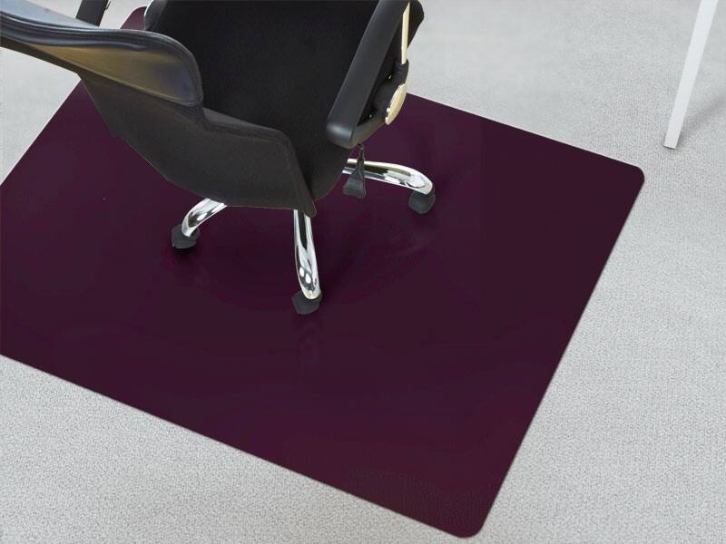 Bodenschutzmatte Floordirekt Pro Lila Polypropylen 750 x 1200 mm
