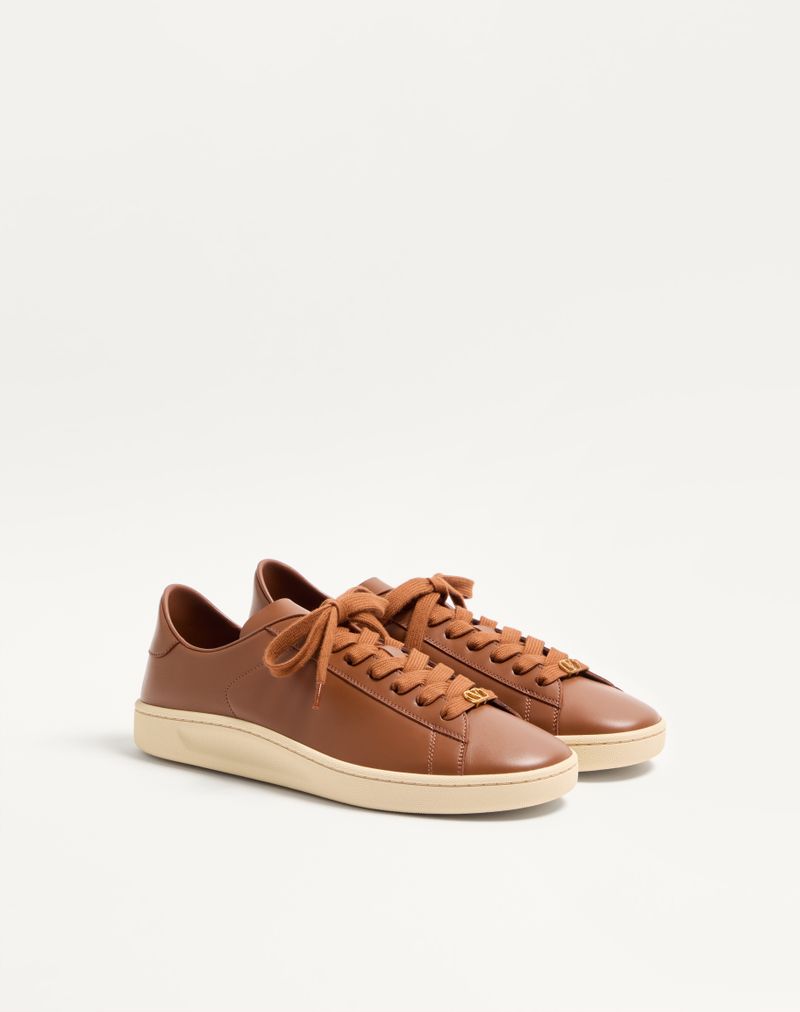 Baskets Royco en cuir de veau nappa