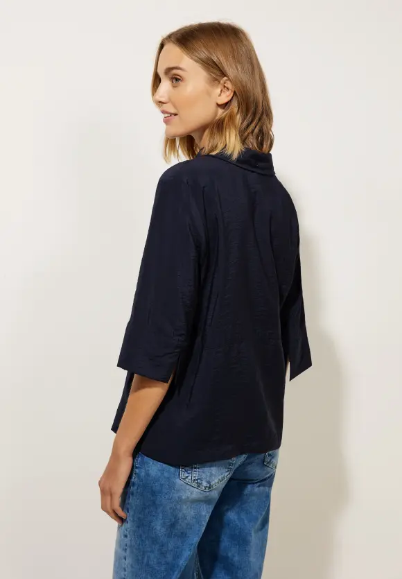 Street One Hemdkragenbluse mit Struktur
