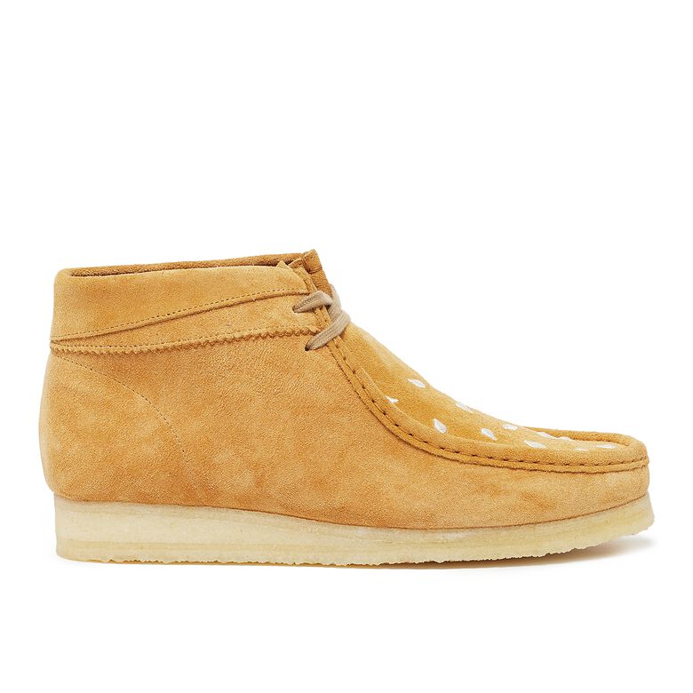 Clarks x Vandy the Pink Wallabee Boot tan