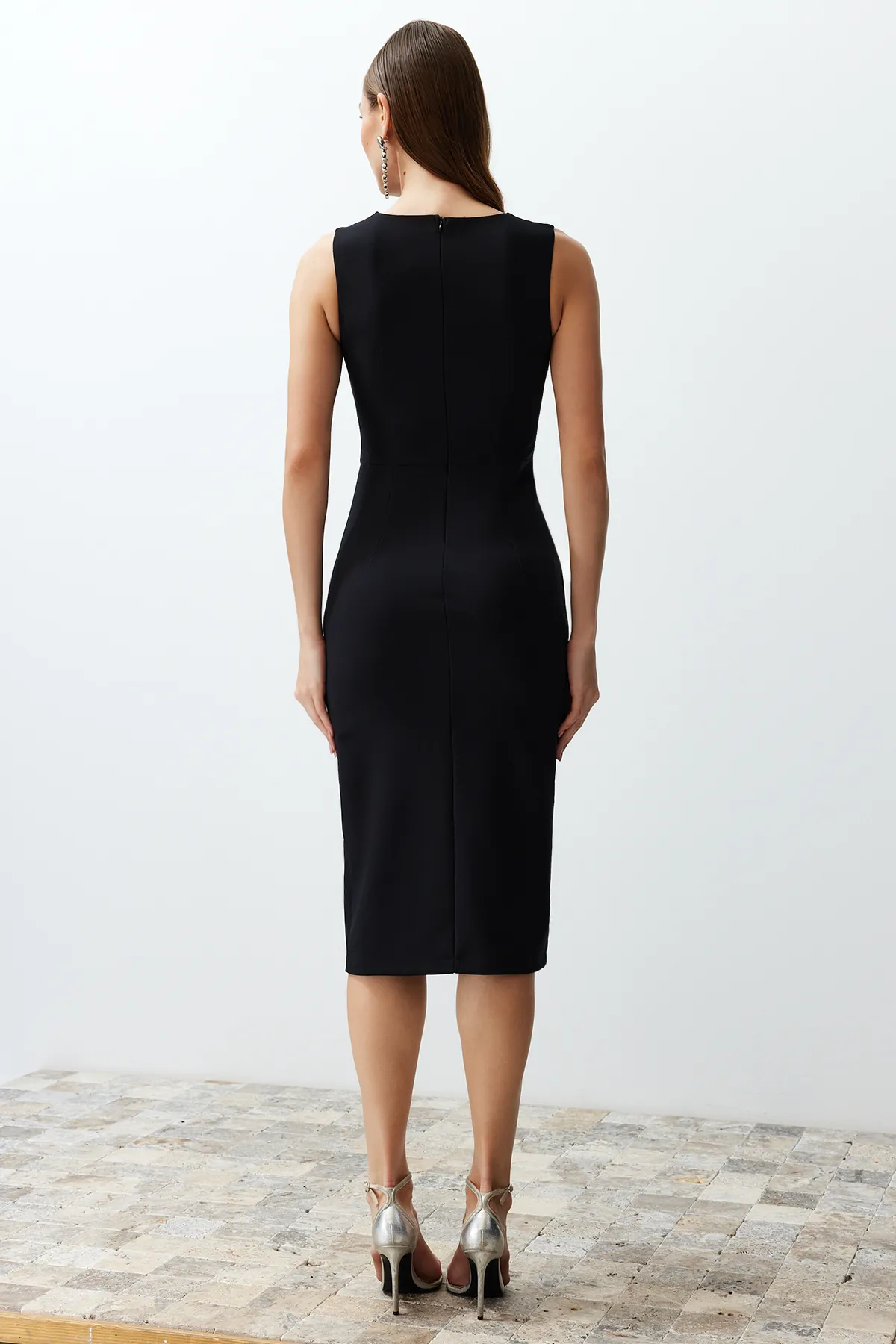 Trendyol Collection  Kleid - Schwarz - Bodycon