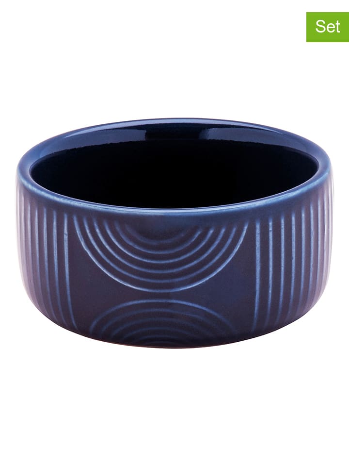 Maxwell & Williams 4er-Set: Auflaufformen in Blau - Ø 8,5 cm günstig kaufen onesize